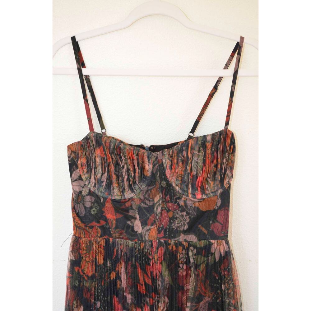 Hutch Willa Bustier Tulle Maxi Dress Size 4 - Picture 4 of 7